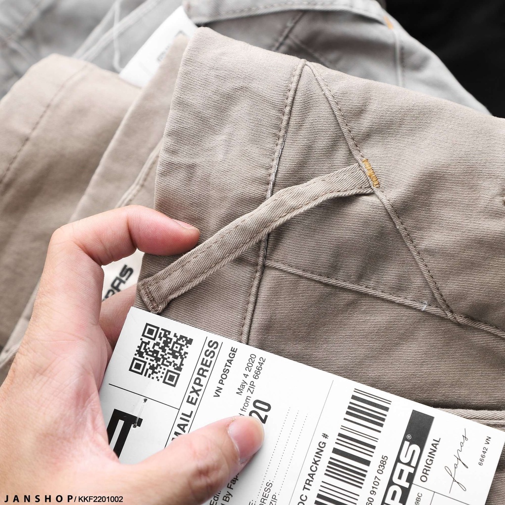 Quần Dài Kaki Trơn Đơn Giản Nhưng Thanh Lịch Với Form Dáng Slimfit