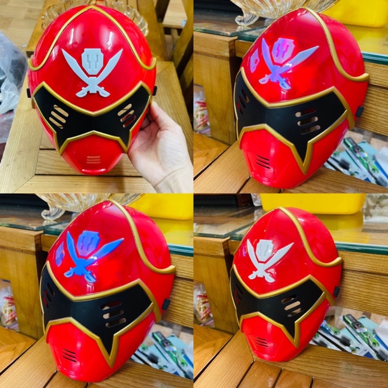Mặt nạ siêu nhân có đèn hoá trang cosplay nhân vật