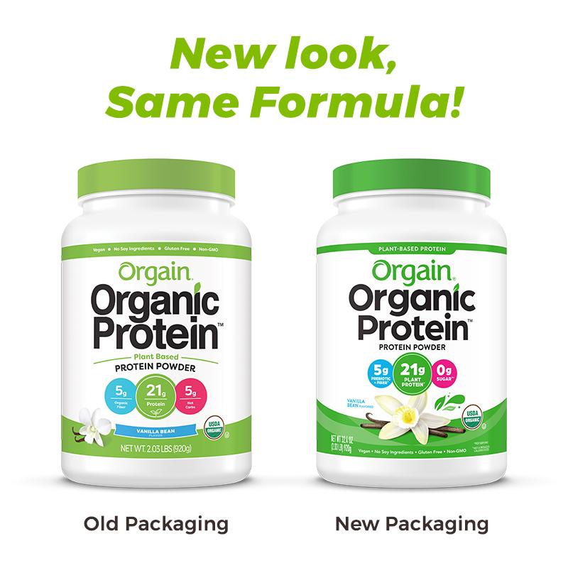 Orgain Organic Protein Bột Uống + Làm Bánh, Pha Sữa - Made In USA