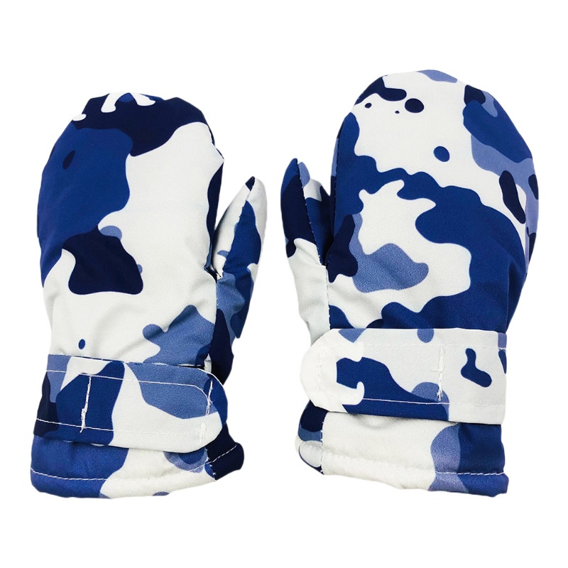 Găng Tay Chống Thấm Nước Giữ Ấm Mùa Đông In Họa Tiết Thú Hoạt Hình Dễ Thương Cho Bé