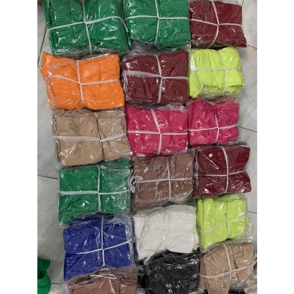 Quần legging ngố đủ màu chất cotton cao cấp