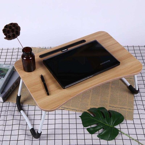 Bàn học để laptop có khe ipad gấp gọn Đa Năng -Tiện Dụng - Gọn Nhẹ  💥SIÊU HOT💥 | BigBuy360 - bigbuy360.vn