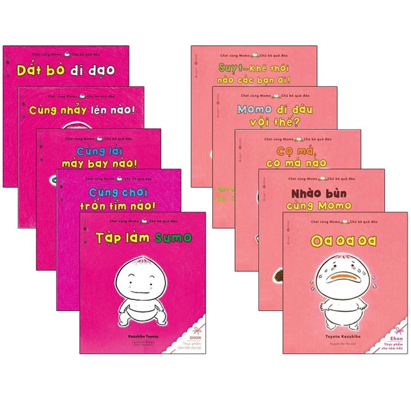Sách Combo Momo Chú Bé Quả Đào  Tái Bản
