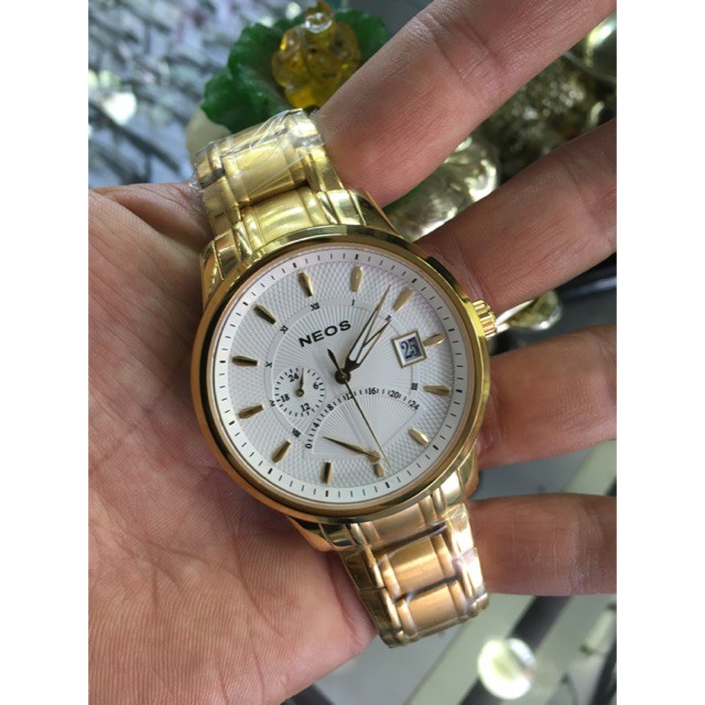 ĐỒNG HỒ NAM NEOS 30857M CHÍNH HÃNG RETROGRADE LỊCH NGÀY 24H