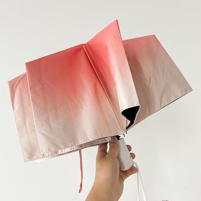Dù Gấp Tự Động Mini Chống Tia UV Chất Liệu Vinyl