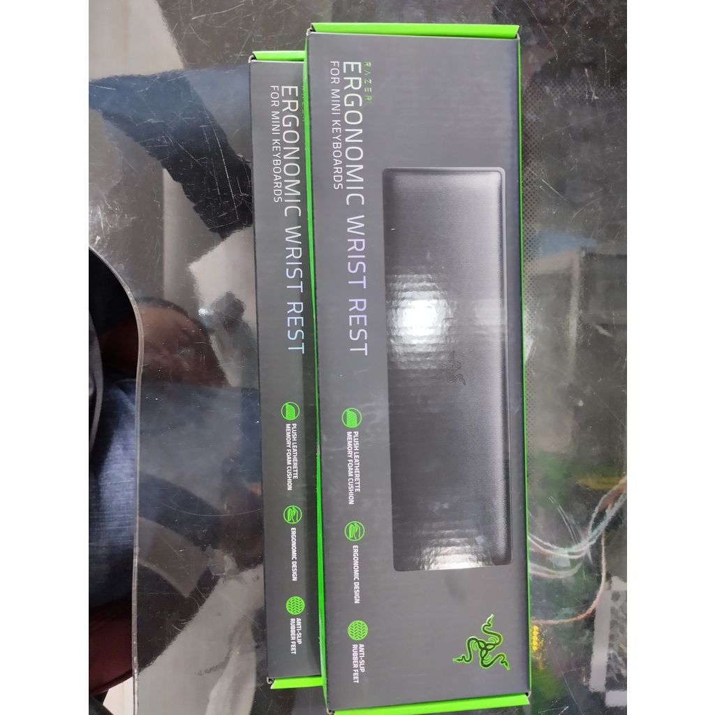Kê tay bàn phím  Razer Ergonomic Wrist Rest - Mini Tenkeyless Chính hãng mới 100%