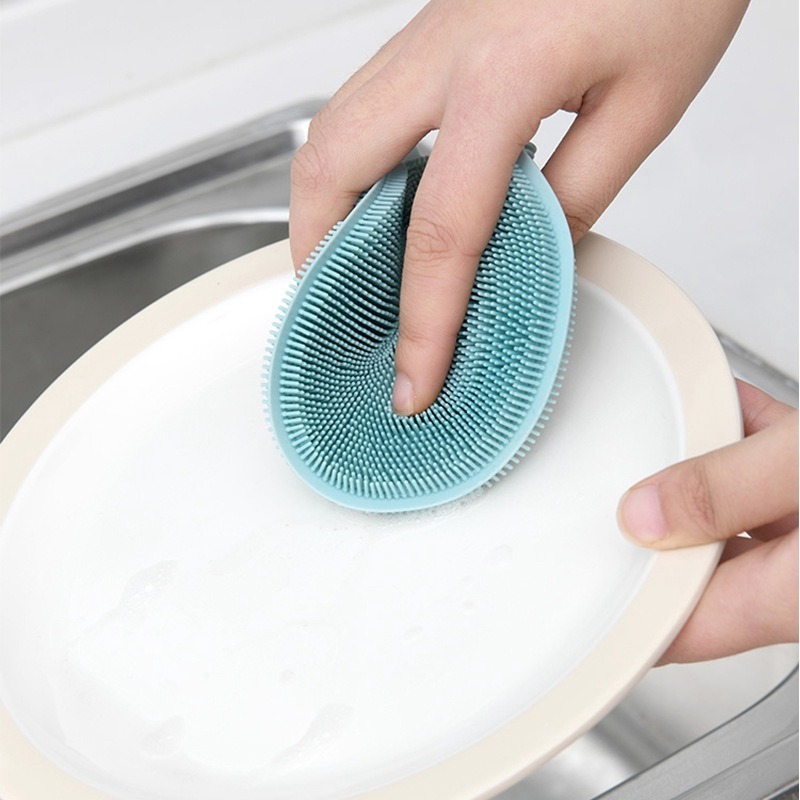 Miếng rửa chén silicone không dính cách nhiệt chống bỏng