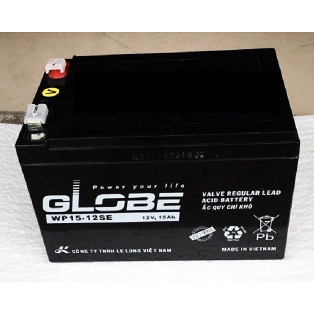 BÌNH Acquy Globe  12V-15Ah (WP15-12SE) giá siêu rẻ