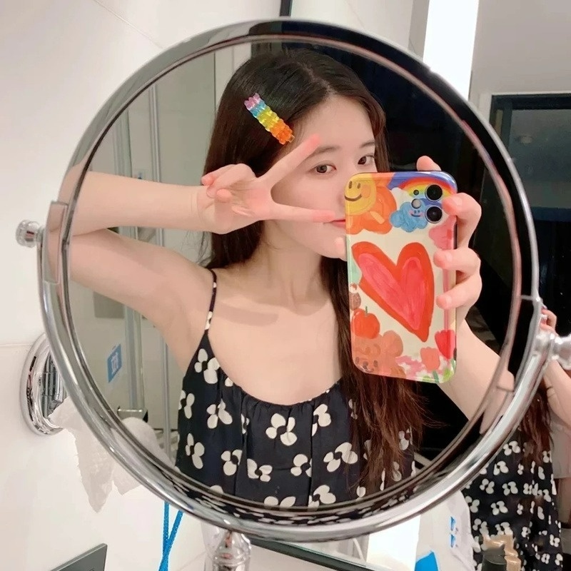 Kẹp Tóc Hình Gấu Hoạt Hình Bằng Nhựa Resin Màu Kẹo Trong Suốt Phong Cách Hàn Quốc