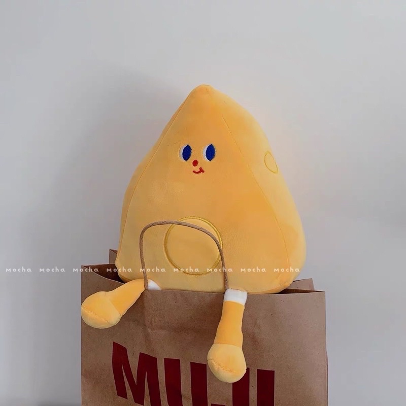 Gấu bông cute phô mai que giá siêu hạt dẻ