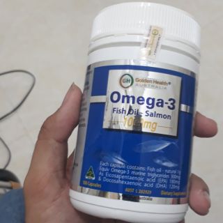 Golden Health Omega-3 Hộp xanh 1000mg Hộp 100 viên