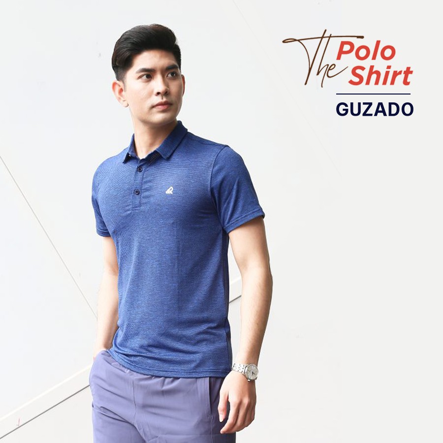 Áo Polo Nam GUZADO(3 Màu), Chất Thể Thao, Phom Dáng Trẻ Trung KRP21-01