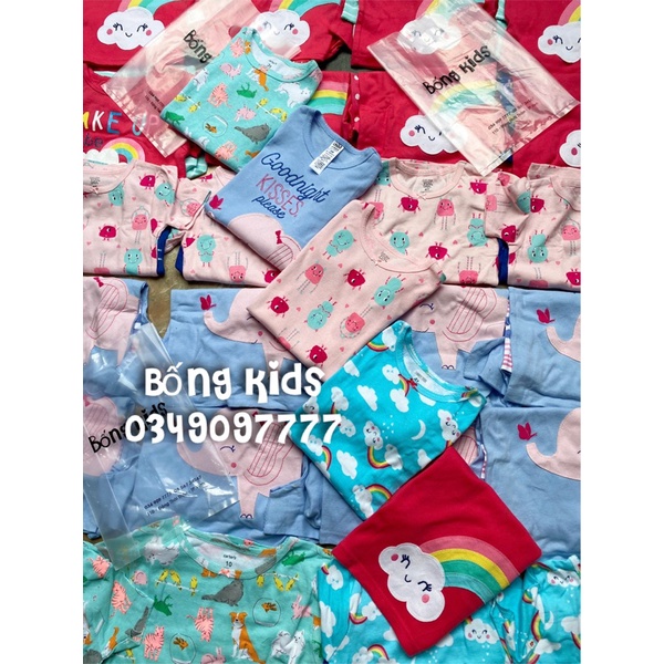 Bộ Hè Borip Bé Gái Cotton C@rters(quần và mẫu giao ngẫu nhiên)