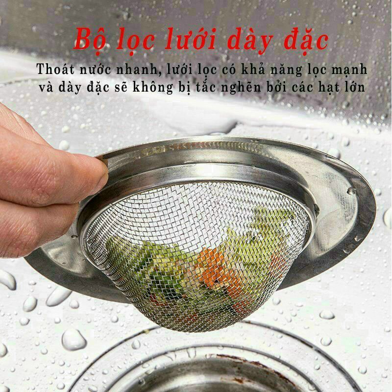 Lọc rác lưới inox.