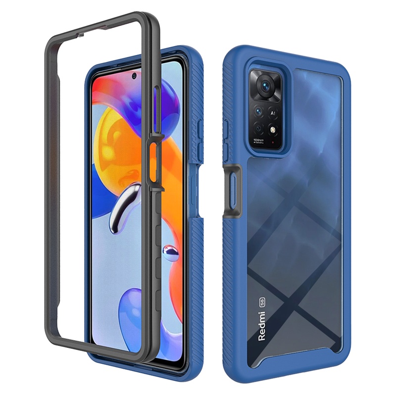 Ốp Điện Thoại 2 Trong 1 Chống Sốc Bảo Vệ 360 Độ Cho Xiaomi Redmi Note 11 Pro 11s 11 10 Pro 10s 10 4G 5G Global Armor