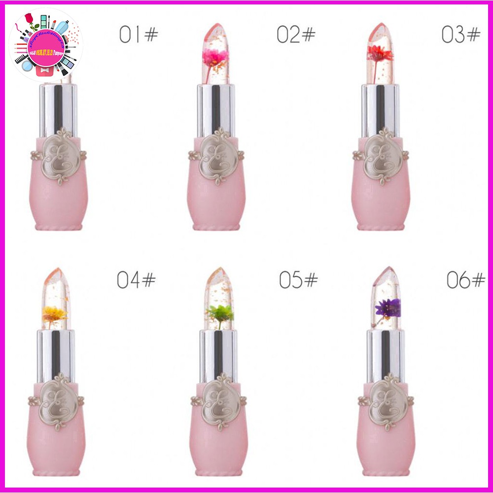 Son Thạch Ướp Hoa HOT TREND - Dưỡng Ẩm Môi - Lâu Trôi - Thay Đổi Màu Sắc Theo Nhiệt Độ - Chuẩn AUTH | BigBuy360 - bigbuy360.vn
