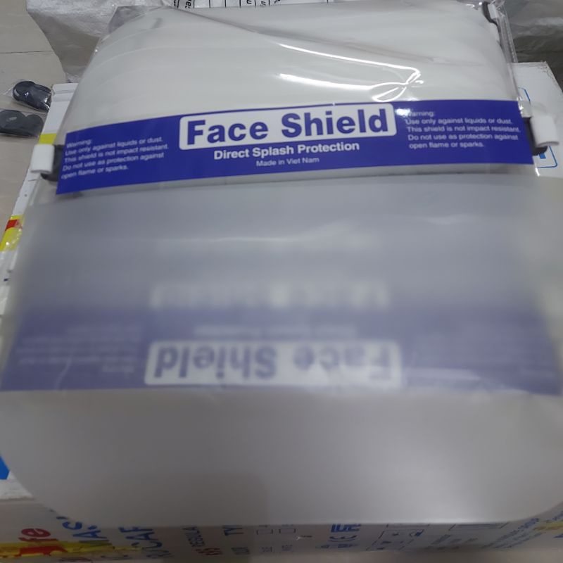 Mặt nạ kính chống giọt bắn Face Shield có mút chỉnh được size vừa với đầu loại cao cấp