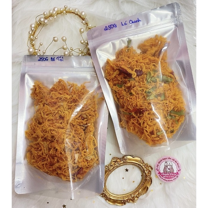 Khô gà lá chanh | Khô gà bơ tỏi 250G