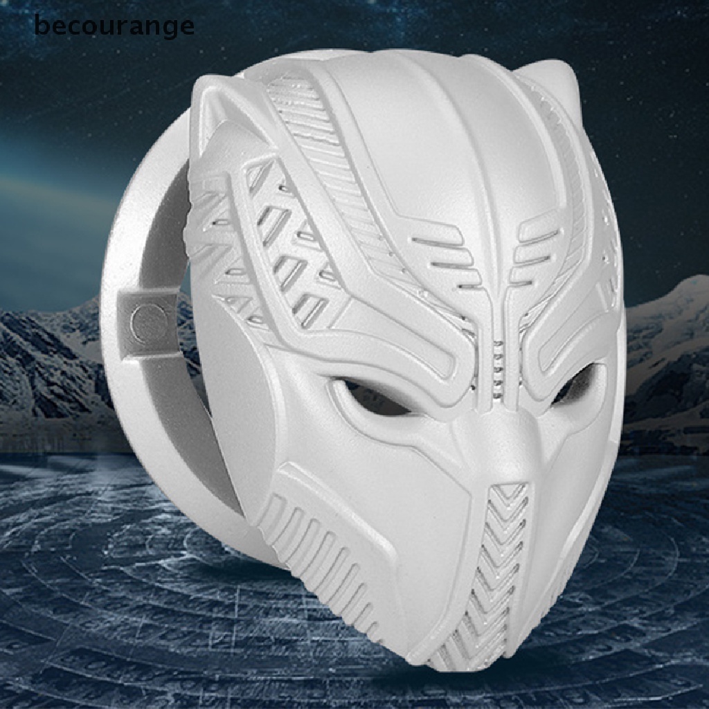 Miếng dán trang trí nút khởi động hình Black Panther độc đáo cho xe hơi