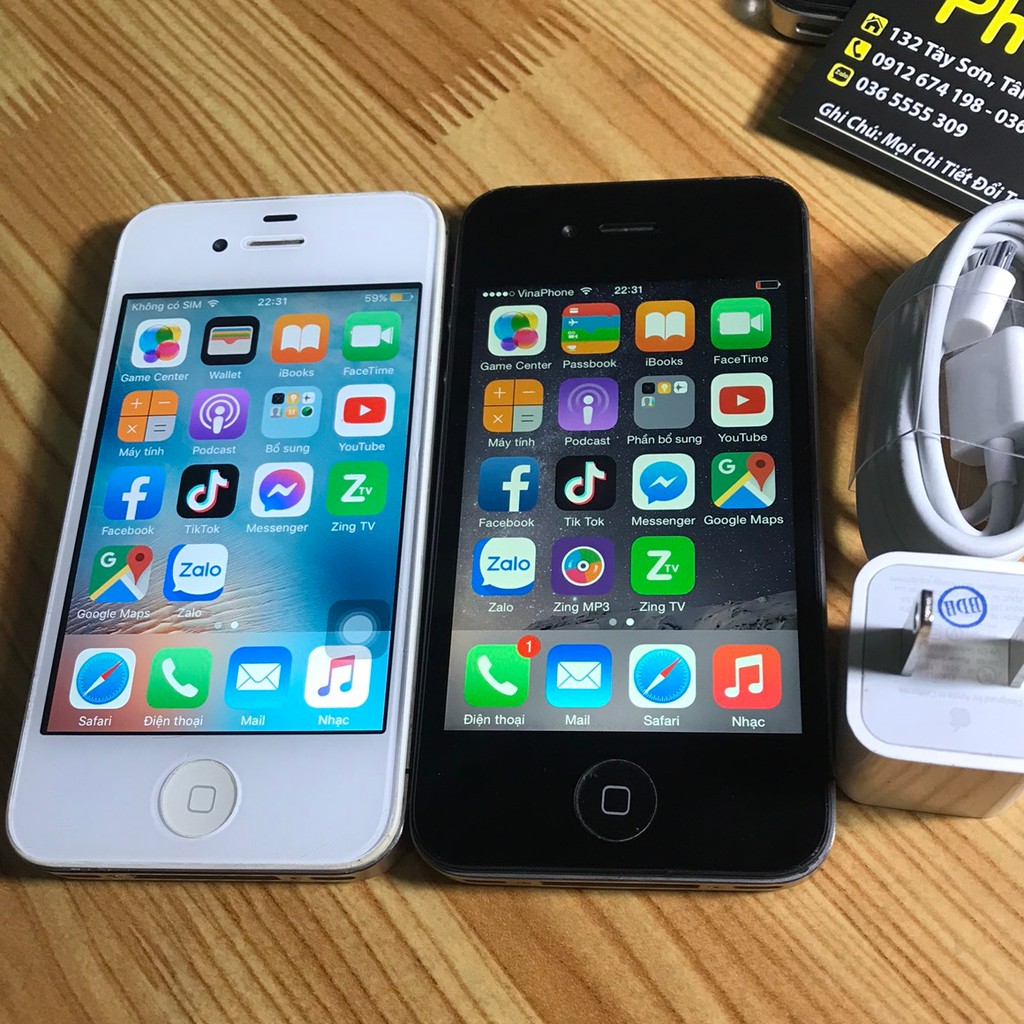 Điện Thoại iPhone 4S quốc tế lắp được sim chơi fb zalo youtube | BigBuy360 - bigbuy360.vn