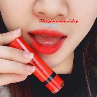 Son Lì Dạng Thỏi Bourjois 07 Đỏ Cam Rouge Velvet The Lipstick