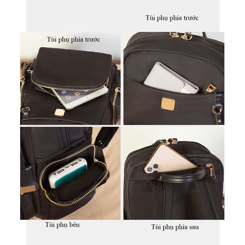 Balo Laptop, Du Lịch Nữ Cao Cấp Chống Nước Thời Trang BL025