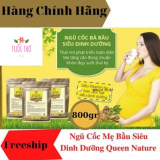 NGŨ CỐC SIÊU DINH DƯỠNG BÀ BẦU QUEEN NATURE