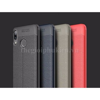 Ốp lưng Huawei Y9 2019 silicon giả da, chống sốc Auto Focus