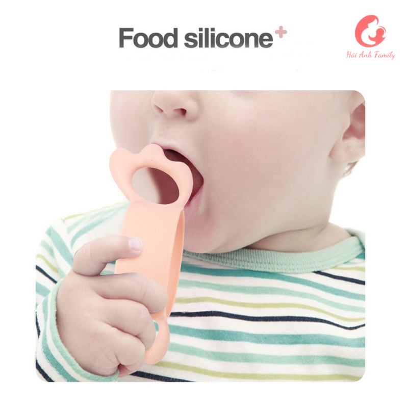 Tay cầm bình sữa Avent, Hegen, Moyuum silicon, phù hợp với tất cả bình cổ rộng