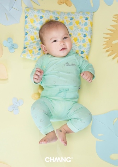 Bộ cài giữa sơ sinh Newbie Chaang