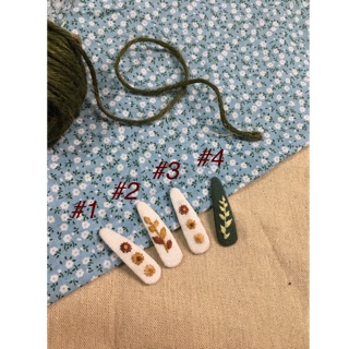 Kẹp tóc thêu tay handmade
