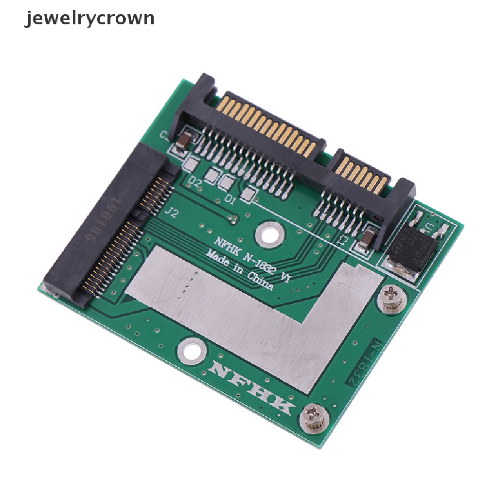[jewelrycrown] mSATA SSD to 2.5'' SATA 6.0gps adapter converter card module board mini pcie ssd Boutique | BigBuy360 - bigbuy360.vn