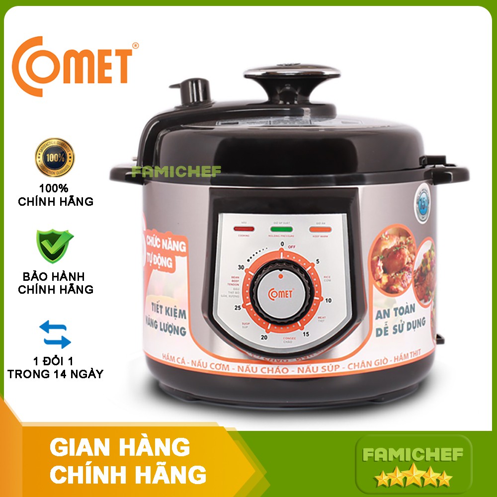Nồi áp suất đa năng Comet CM6150 5 lít