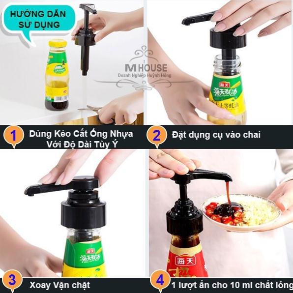 Nắp Ấn Xịt, Nắp Đậy Chai Lọ Đựng Gia Vị