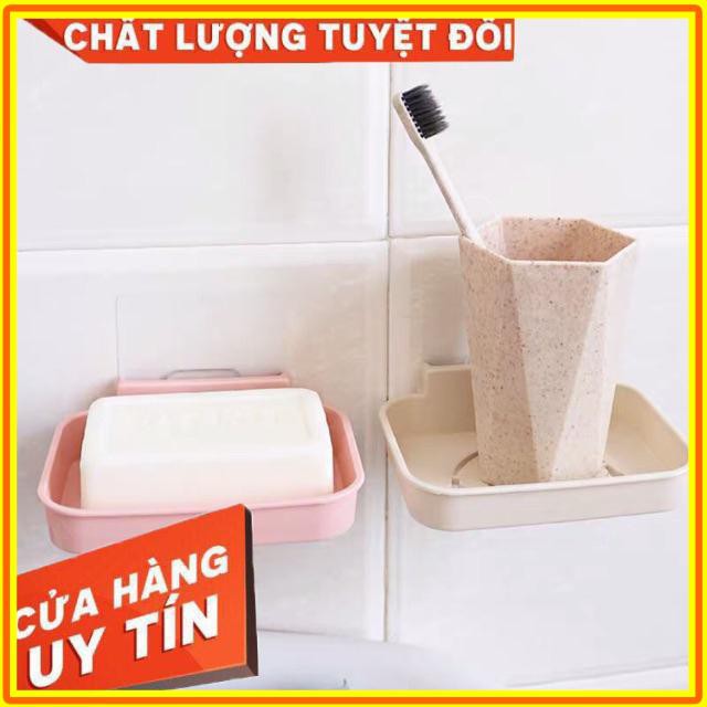 Hàng Nhập KhẩuKệ Xà Phòng Dán Tường không cần máy khoan - K57