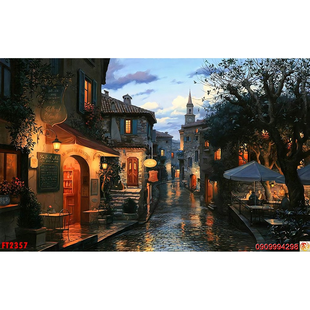 TRANH DÁN TƯỜNG 3D KARAOKE, COFFEE NHIỀU MẪU