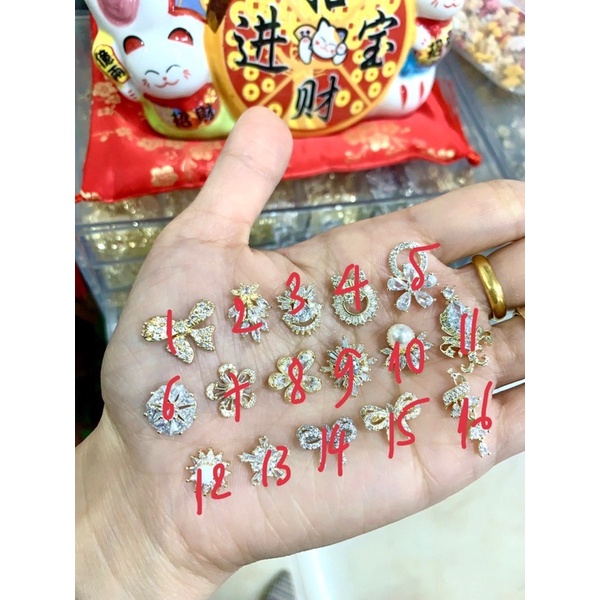 Charm cao cấp gắn móng tay