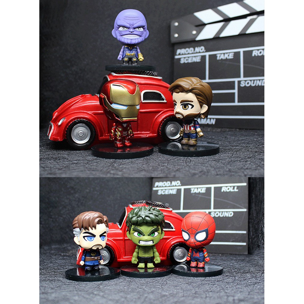 Tượng trang trí mô hình, xe ô tô hình siêu anh hùng Avenger