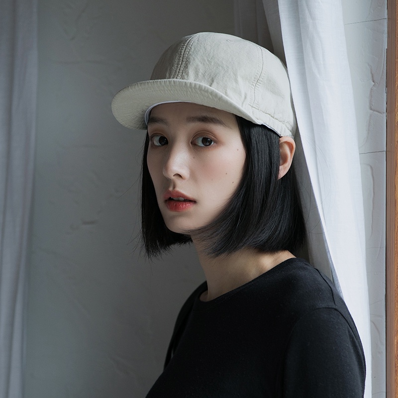 Mũ Lưỡi Trai Vành Mềm Bằng Cotton Phong Cách Nhật Hàn Thời Trang Xuân Thu Cho Nữ