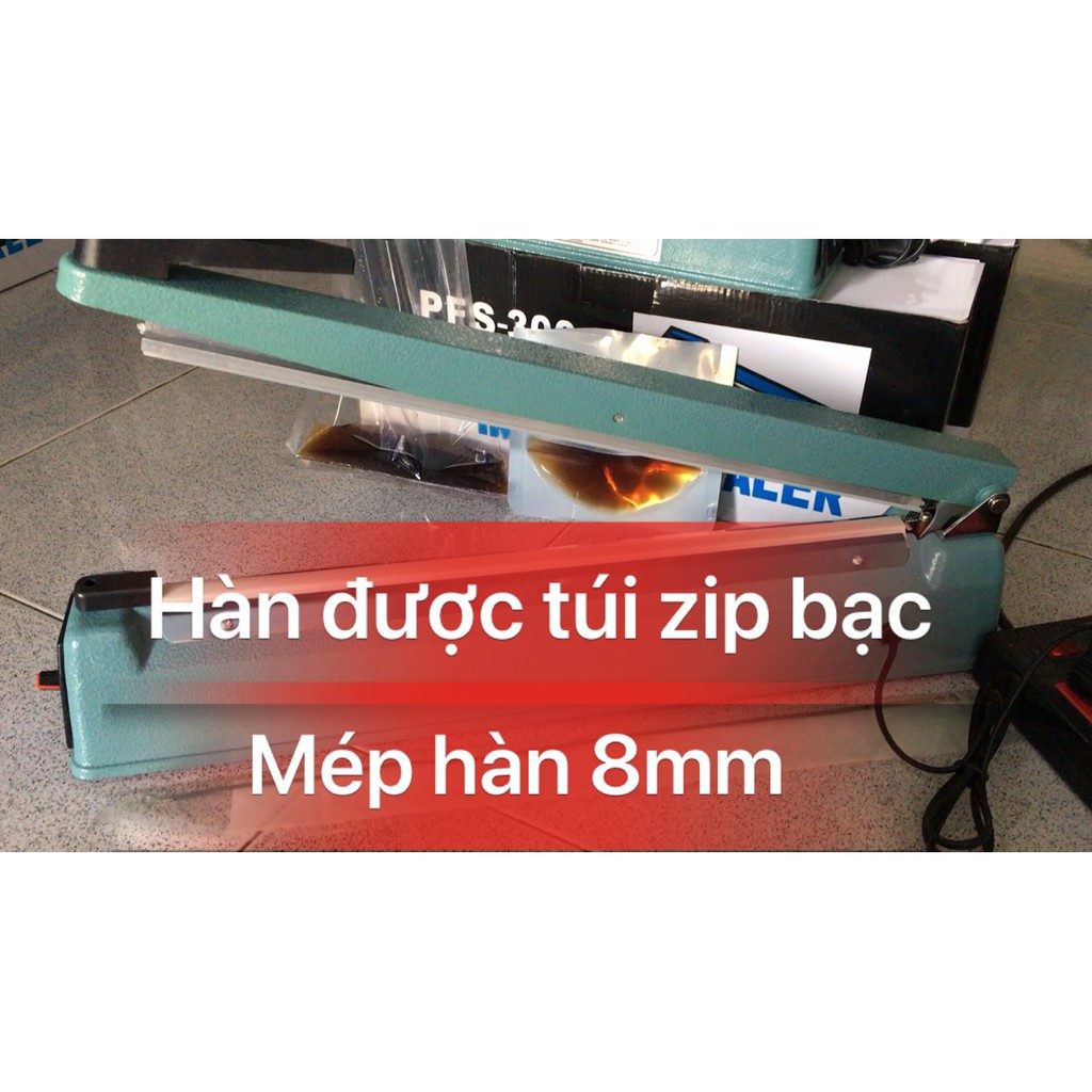 [VỎ SẮT MÉP HÀN 8MM ] MÁY HÀN MIỆNG TÚI PFS 400 Máy hàn miệng túi 40CM, MÁY HÀN TÚI zip bạc, zip giấy, máy ép miệng bọc