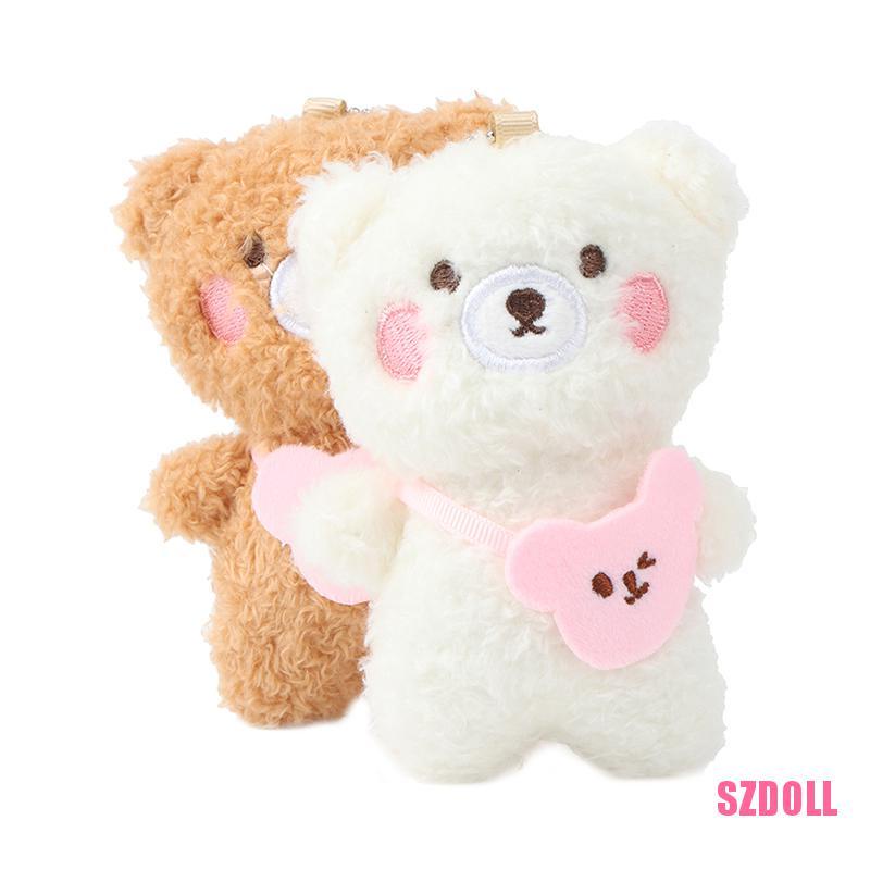 Móc Khóa Cặp Gấu Bông Mini 12CM Ts2Szdoll