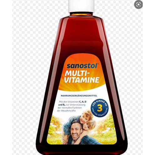 Vitamin tổng hợp Sanostol số 3 460ml (3-6y) Đức