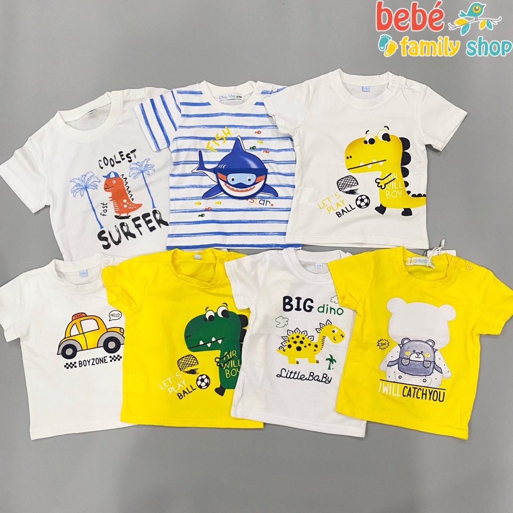 [Size 5T] Áo phông bé trai tay ngắn Carters/ áo thun bé trai cộc tay thun cotton/ Áo thun bé trai xuất dư - AT