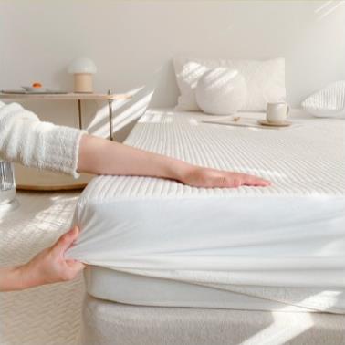 (Có Bán Gối Rời) Ga Trải Giường Chần Bông Bo Chun Hàn Quốc Hàng Cao Cấp Trang Trí Phòng Ngủ Cực Xinh