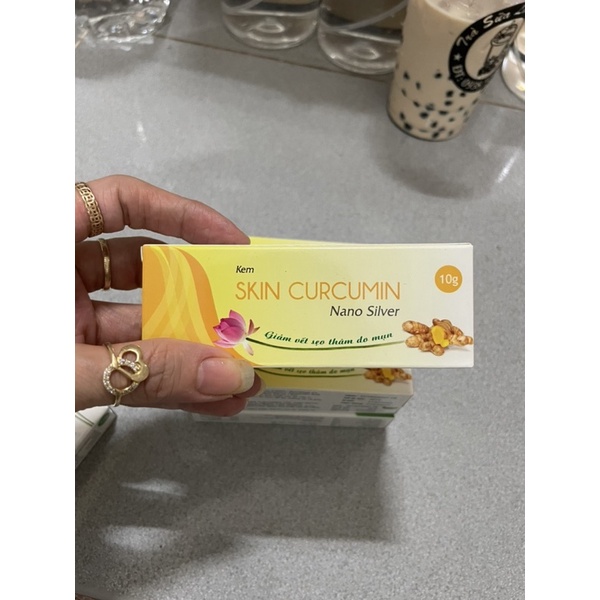 KEM BÔI LIỀN DA, LÀNH SẸO, NGỪA MỤN, GIẢM THÂM SKIN CURCUMIN