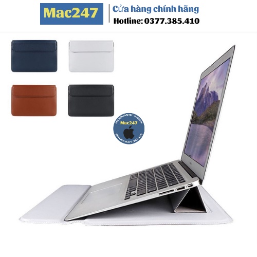 Bao Da cao cấp PU mỏng nhẹ đựng Macbook 13&quot;- Surface pro 4-5-6-7- X chống xước,chống nước chống sốc đủ màu