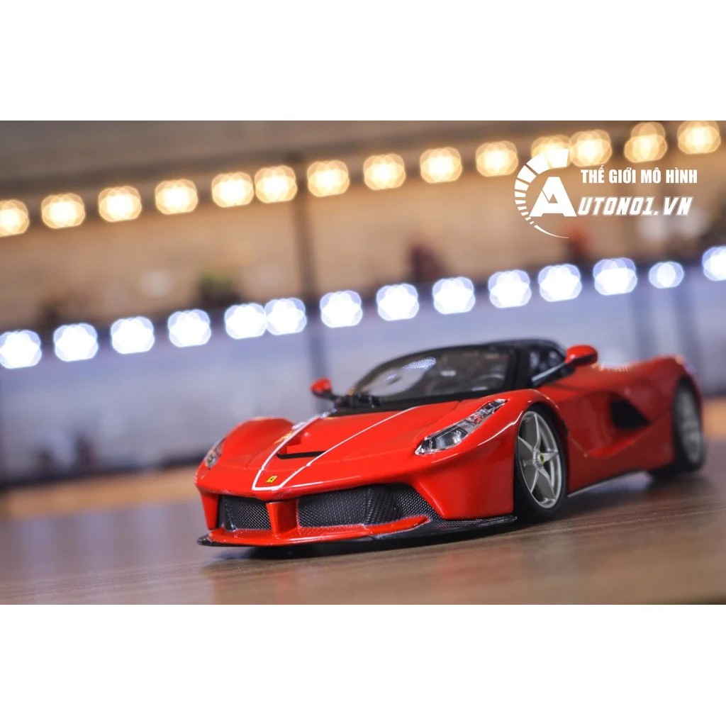 MÔ HÌNH FERRARI LAFERRARI APERTA RED 1:24 BBURAGO 4885