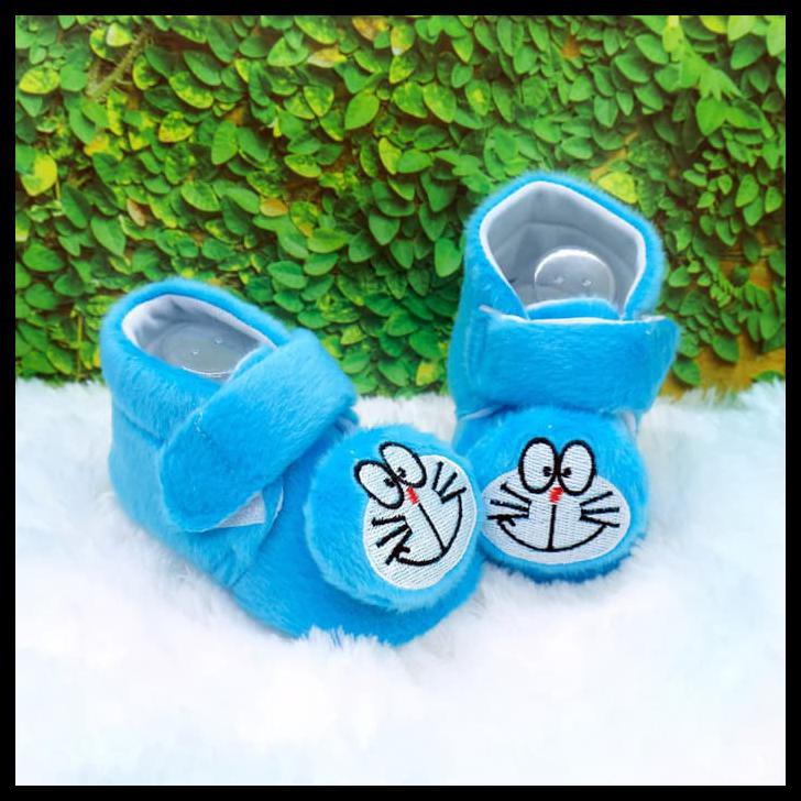 Giày Tập Đi Chống Trượt Cho Bé Từ 6-13 Tháng Tuổi Doraemon