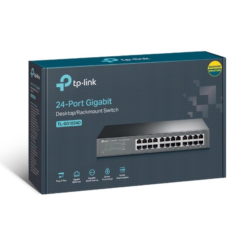 Bộ chia mạng TP-LINK 24-Port Gigabit Switch TL-SG1024D
