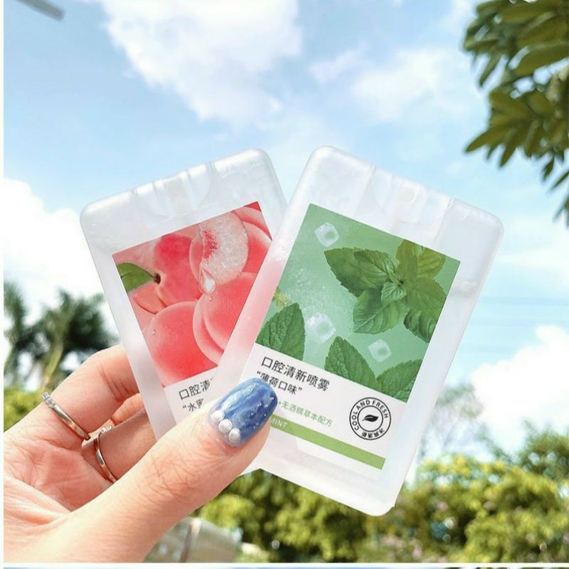 Xịt Thơm Miệng Heyxi Khử Mùi Hôi Mang Lại Hơi Thở Thơm Mát